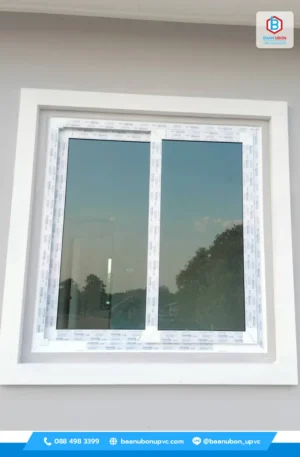 หน้าต่างบานเลื่อนสลับ UPVC
