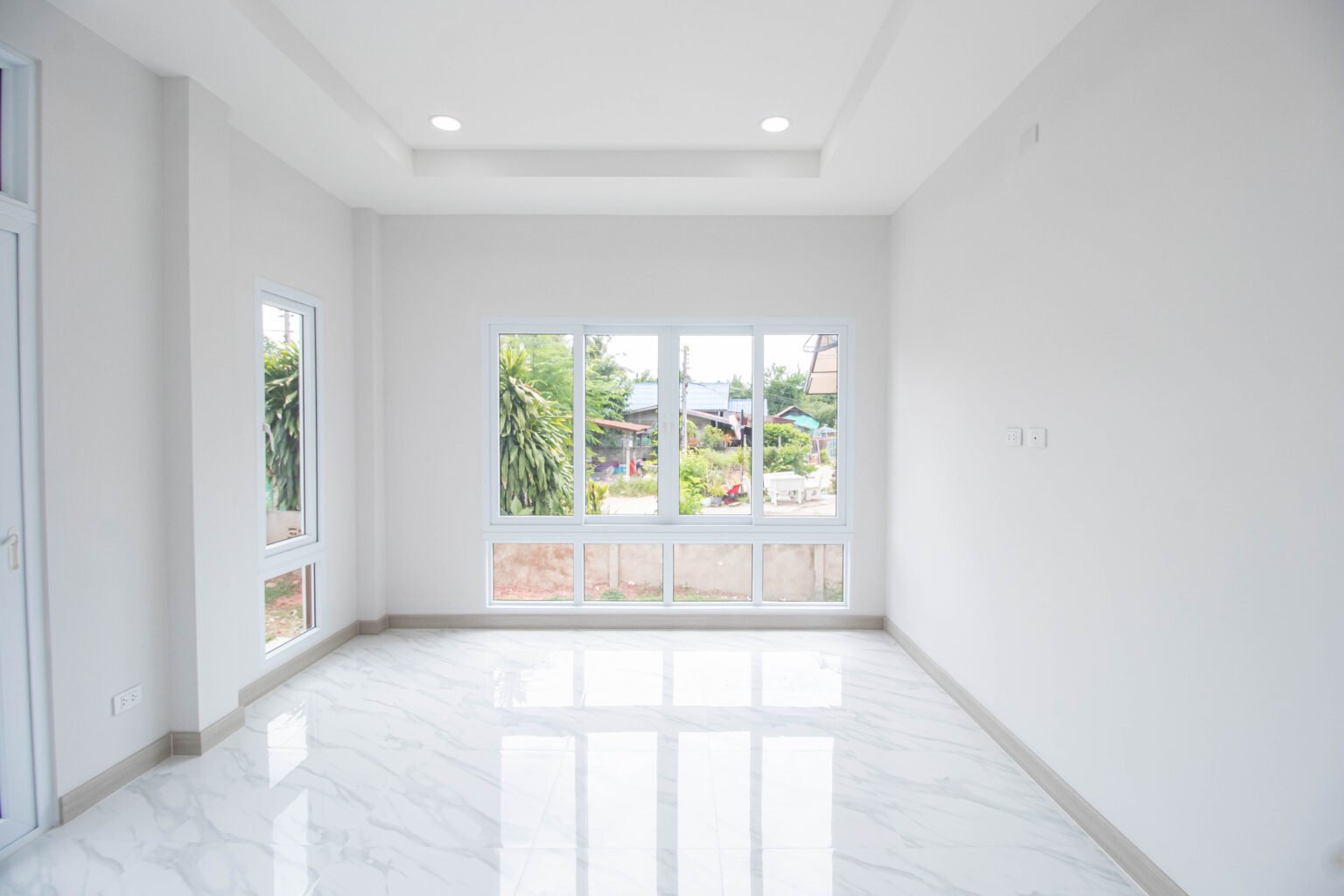 หน้าต่างยูพีวีซี หน้าต่างบานเลื่อน