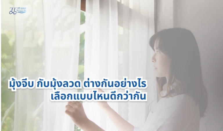 มุ้งจีบ กับมุ้งลวด ต่างกันอย่างไร เลือกแบบไหนดีกว่ากัน