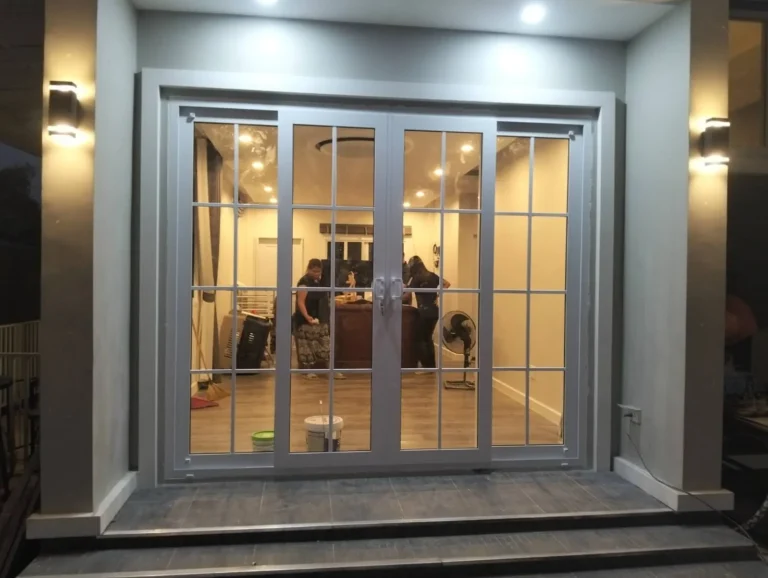 ผลงานการติดตั้งประตูหน้าต่าง uPVC พื้นที่ จ.สุรินทร์